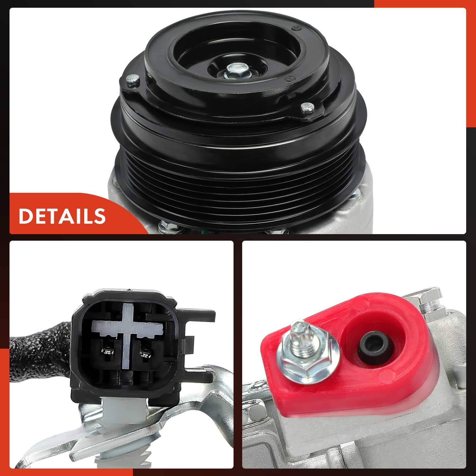 Air Conditioning Compressor for Ford C-Max Focus Mondeo Transit Connect ...