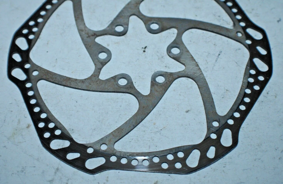 Rotor de freno de disco Hayes 6 pernos 160 mm Y12 Frugal Rider MTB carretera ¡Envío rápido a EE. UU.! Foto 3 de 4