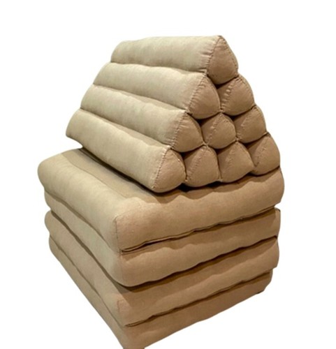 triangle pillow, floor cushion, fold up pillow, fold mattress triangle cushion - Picture 6 of 99