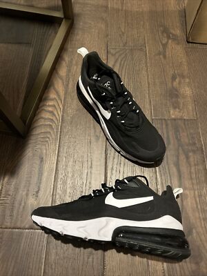 Size 11 Nike Air Max 270 React Black White 193151586919|