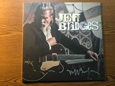JEFF BRIDGES signed self titled LP vinyl NEW 2014 RARE The Big Lebowski