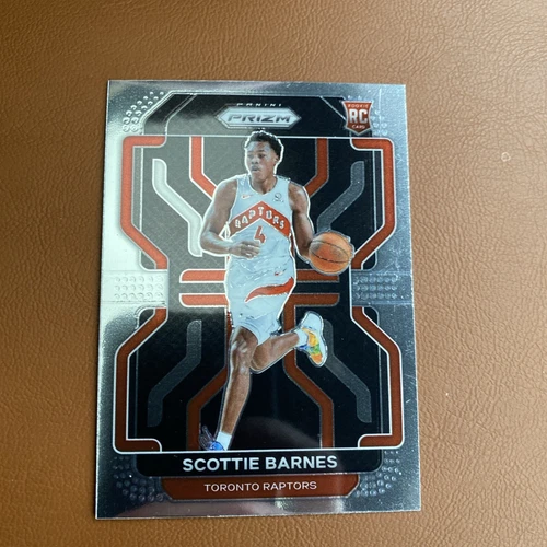 Scottie Barnes 2021-22 Panini Prizm Base Rookie Card RC #320 Raptors