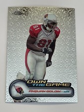 2006 Topps Chrome Football Own the Game #17 - Anquan Boldin - Arizona Cardinals