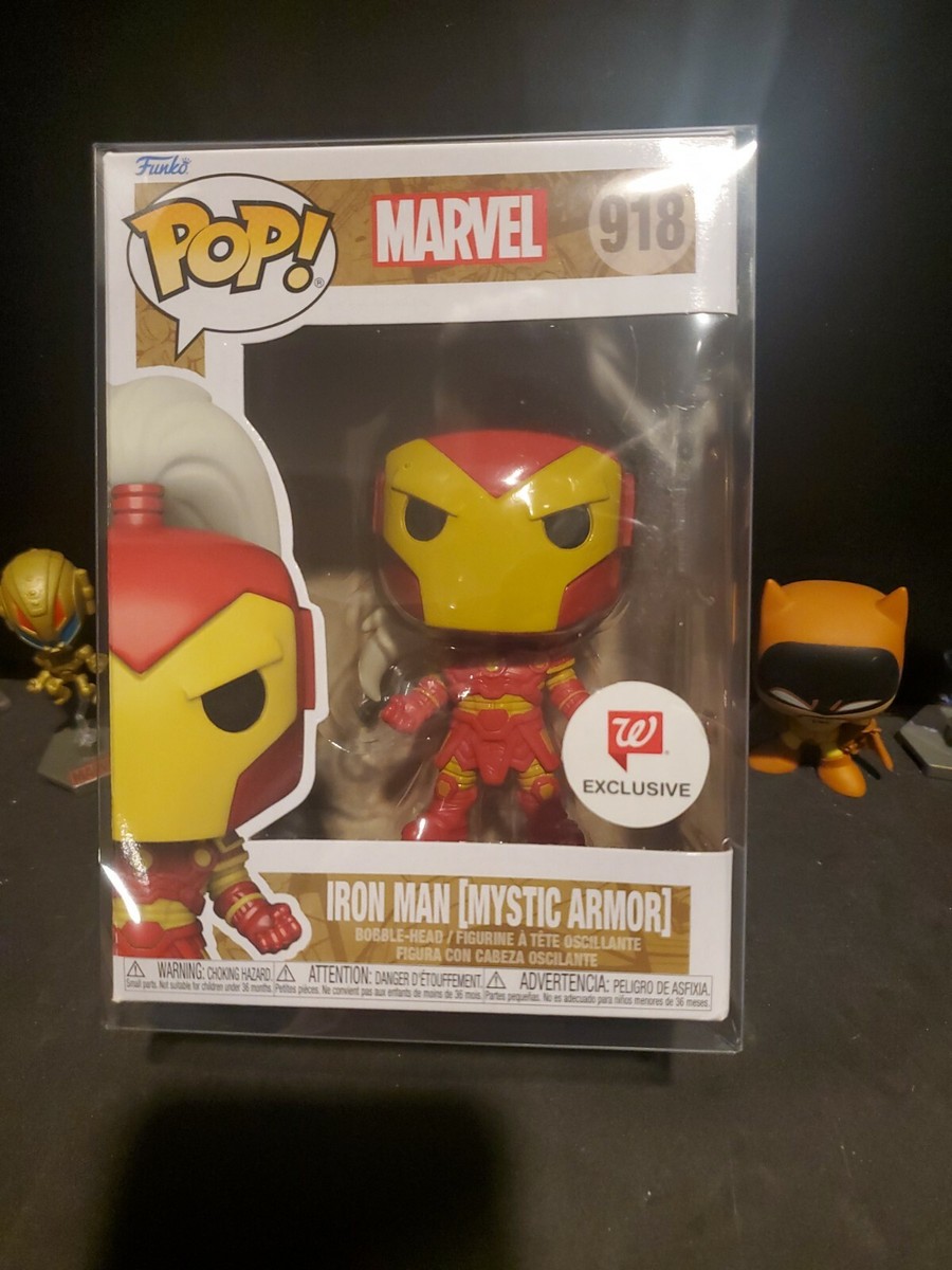 Funko Pop Marvel IRON MAN with MYSTIC ARMOR #918 Walgreens