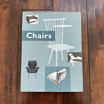 George Nelson Chairs Textbook Landmarks Design Vol 3 Rare Eames Mcm History