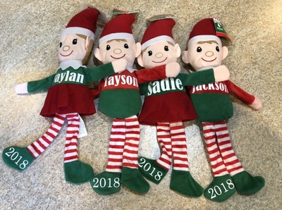 Personalized Elf Christmas Elves Plush stuffed animals Boys & Girls | eBay