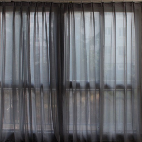 1pc Luxury Chiffon Window Curtain Tulle Drape Hanging Living Room Bedroom Decor - Picture 7 of 22