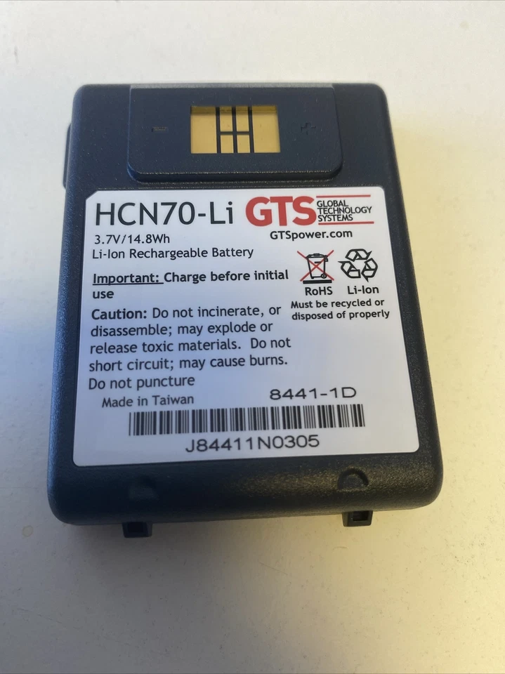 2x batería estándar "inteligente" para INTERMEC CN70/CN70e - 4000mAh - Imagen 2 de 4
