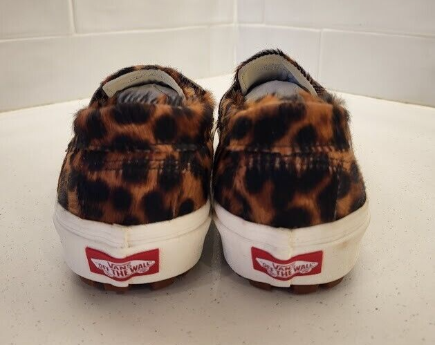 Vans Style 53 DX Calf Hair Animal Snow White Woman