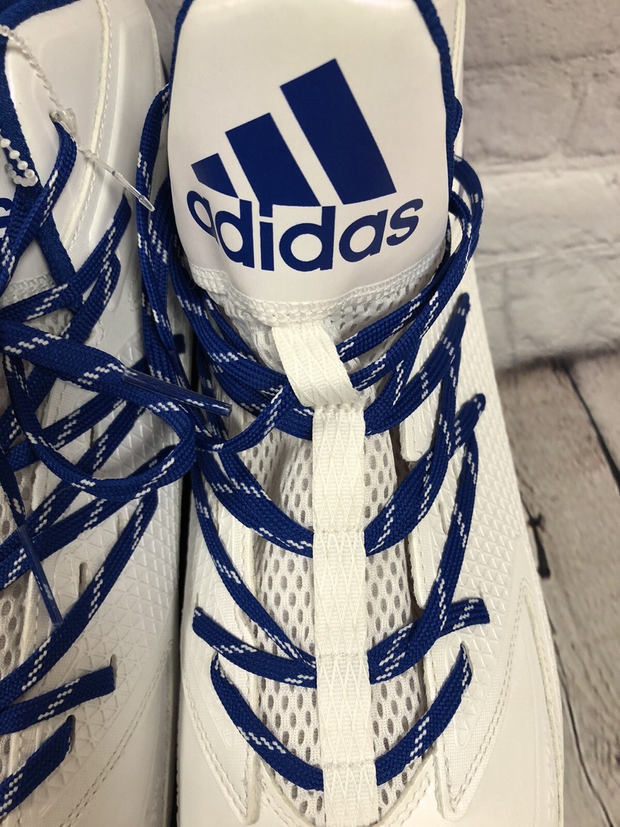 Adidas Quick Frame Mens Size 16 Football Lacrosse Cleats White And
