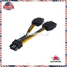 Dual 8P Female to 8P Male Graphics Power Cable for NVIDIA Tesla K80 M60 M40 P100