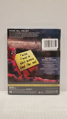 The Day After Tomorrow Blu-ray Disc, 2018 NEW Deadpool photobomb