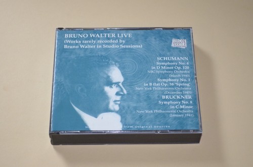 Bruno Walter - Schumann Sym. 1&4 - Bruckner Symphony No.8 / Iron Needle / 2CD