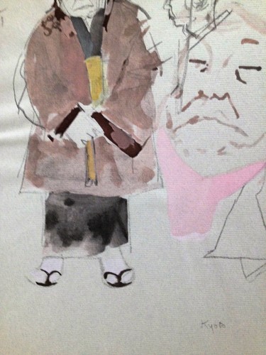 JACK LEVINE (1915–2010) Original Color Lithograph with Pochoir THE PHILOSOPHER - 第 3/6 張圖片