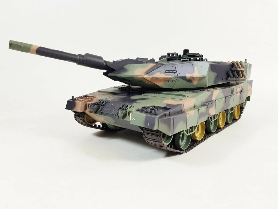 Remote Control Battle Tank RC BB Firing Leopard Turret Sound Lights 14+ UK - Image 3 of 4