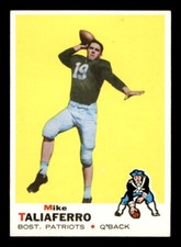 1969 Topps Football #241 Mike Taliaferro VG *e1