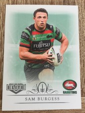2018 South Sydney Rabbitohs Sam Burgess Card NRL Elite #112