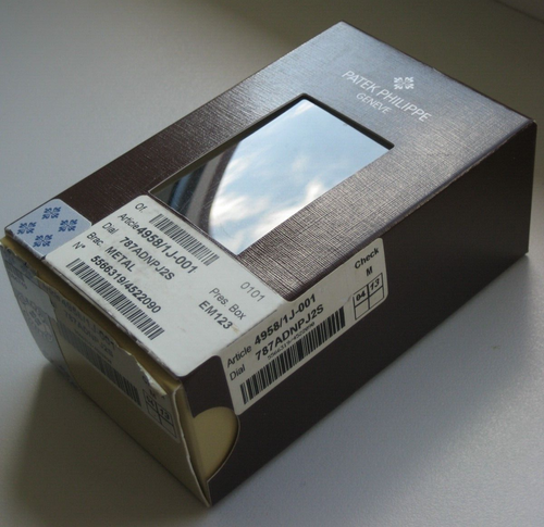 GENUINE PATEK PHILIPPE 49581/1-001 WATCH SERVICE BOX CARDBOARD STORE STORAGE - Picture 12 of 12