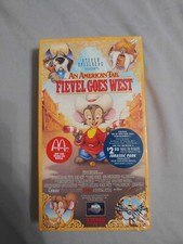 An American Tail Fievel Goes West VHS Tape Spielberg New Sealed Vintage 1991