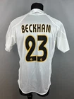 REAL MADRID 2004 2005 BECKHAM HOME SHIRT FOOTBALL SOCCER JERSEY ADIDAS SIZE S