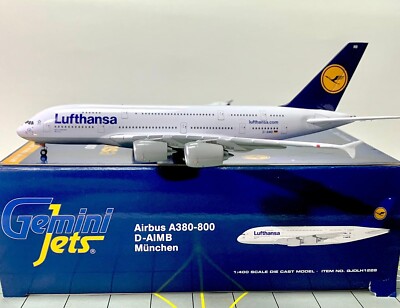 航空機・ヘリコプター Gemini Jets Lufthansa A380 D-AIMA New Mould! Aviation 400 Lufthansa Airbus A380 [D-AIMA] 1:400
