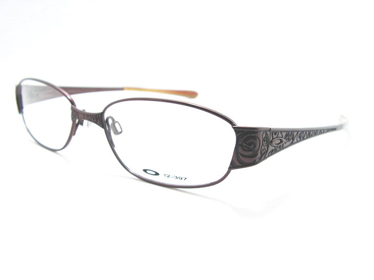 OAKLEY Eyeglasses Poetic 2.0 12-397 Polished Brown Frame Titanium 