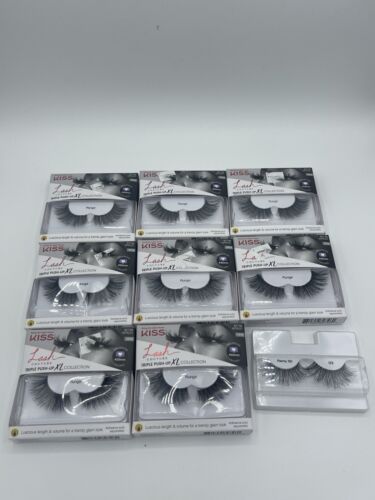 Kiss Lash Couture Volume Triple Push-Up XL Collection Nib