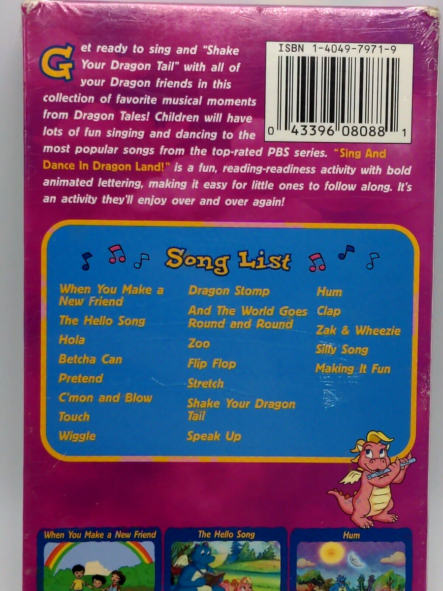 Dragon Tales - Sing and Dance in Dragon Land [VHS] 43396080881| eBay