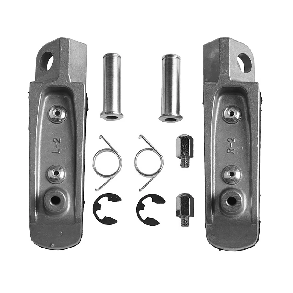 Reposapiés de conductor apto para Kawasaki Concours 14 06-22 Ninja ZX14 2006-2023 Foto 2 de 2