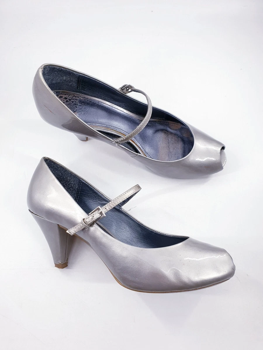 Clarks grey court clearance shoes