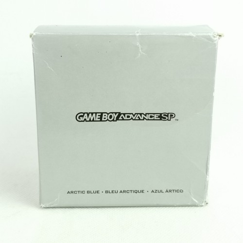 Nintendo Gameboy Advance SP Console Arctic Blue Boxed PAL