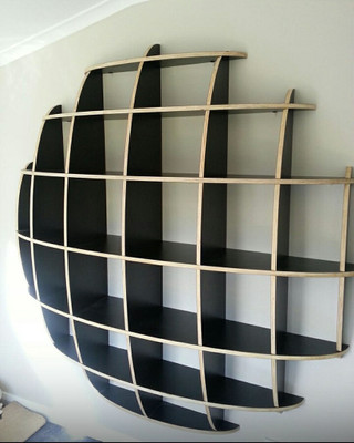 DXF,CDR File Laser Cutting CNC Router Laser Cut CNC Plasma Wall Shelf