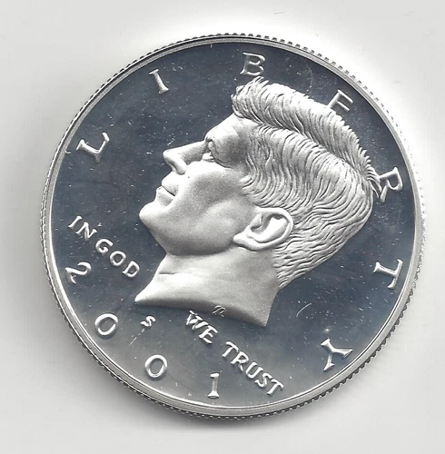 2001-S SILVER PROOF KENNEDY HALF - 90% Silver