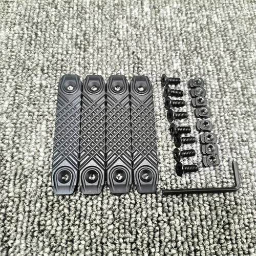 4 Stück Nylon MLOCK Schiene Handschutz Abdeckblende für M-loCk System 80/120 mm - Bild 43 von 48