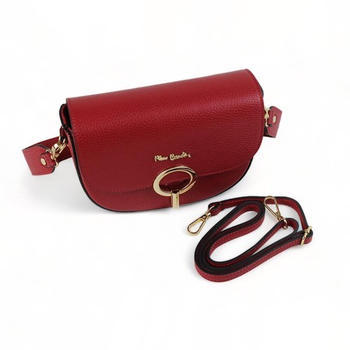 Borsetta donna Pierre Cardin borsa in vera pelle dollaro firmata made in Italy - Foto 7 di 28