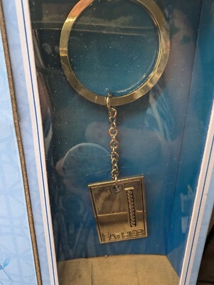 Ganz A Fathers Prayer Keyring With Chain Gold-Tone Fathers Day Gift For Dad