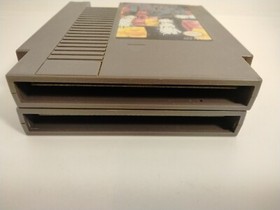 Tetris 1 + 2 (Nintendo Entertainment System, NES 1989) Authentic. Tested/Works!