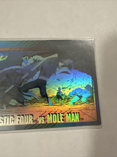 1991 Marvel Universe Series 2 Trading Cards Hologram Insert FANTASTIC FOUR H-5 - Picture 5 of 15