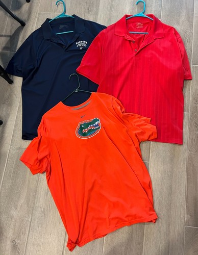 Men's Shirts Polo Collared Size 2XL Pre-owned XXL Lot of 3