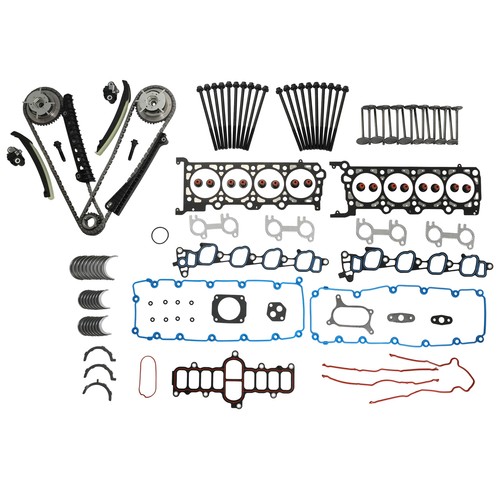 Head Gasket Bolts Set Timing Chain Kit For Ford F150/250/350 Expedition E450 5.4 - Picture 7 of 8