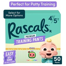 Premium Absorbent Potty Training Pants 4T-5T, 50 Count