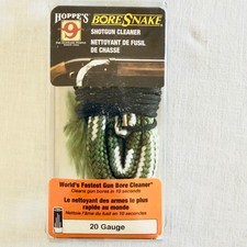 Hoppes BoreSnake 20 Gauge Shotgun Cleaner New Sealed Bore Cleaner Rope