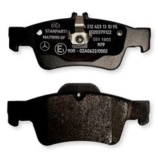 MERCEDES W212 W218 Bremsbel&auml;ge hinten OE STARPARTS