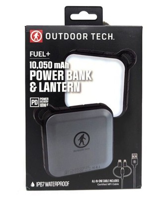 Outdoor Tech Fuel + 10,050 Mah Power Bank Lantern Gray OT2685-GR