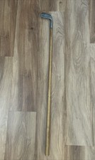 Antique Thos E Wilson Co. Bob Macdonald Mashie Iron Hickory Shaft 38