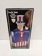 Uncle Sam Self Sorting Plastic Coin Bank