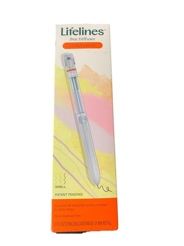 Lifelines Pen Diffuser Citrus Grove 1mm schwarz Kugelschreiber 2ml mit 1 Tintenmine