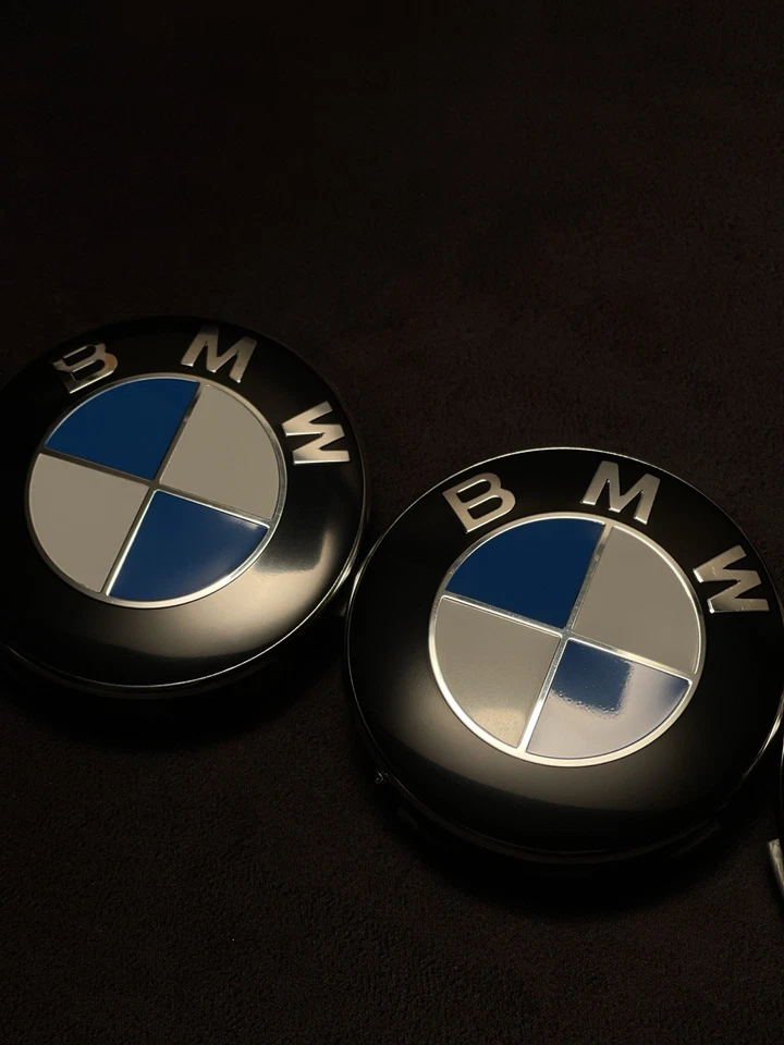 4x BMW 68mm Nabendeckel, Nabenabdeckungen, Nabenkappe, Felgendeckel 36136783536 - Bild 4 von 4