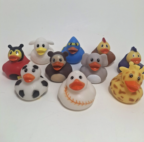 Lot of 10 Custom Jeep Ducks Rubber Duckies – Bath Floaters Cruise Party Toy - Picture 2 of 10