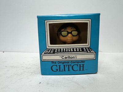 RARE Vintage The Original Computer Glitch 2 inch figure 1989 ''Carlton 